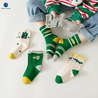 5 Pairs/Lot Baby Boys Winter Socks Cartoon Animail Kids Spring Autumn Cotton Breathable Keep Warm Socks For Children Miaoyoutong 1