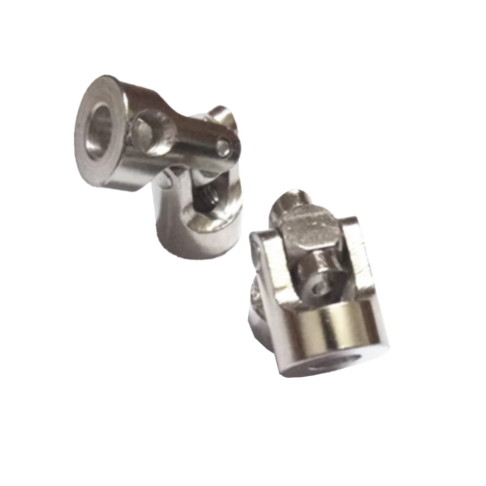 2Set 8mm RC Boat Car Metal Cardan Joint Universal Joint Motor Connector Gimbal Couplings Shaft Car Cardan DIY Model Access