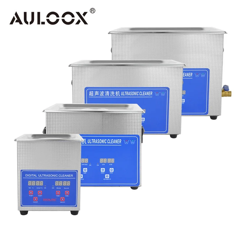 

0.8L-6.5L Jewelry Dental Ultrasound Washer Ultrasonic Cleaner for Makeup Brush Glasses Tableware Toys Washing Machine 110V 220V