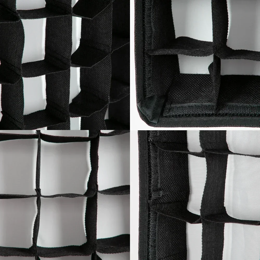 Photography Softbox Bowens Mount Softbox Portable Softbox 22x90cm 9"x 35" 30x120cm 12"x47" 35x160cm 14"x63" Rectangle Strip Softbox Honeycomb Grid (Does not include softbox)