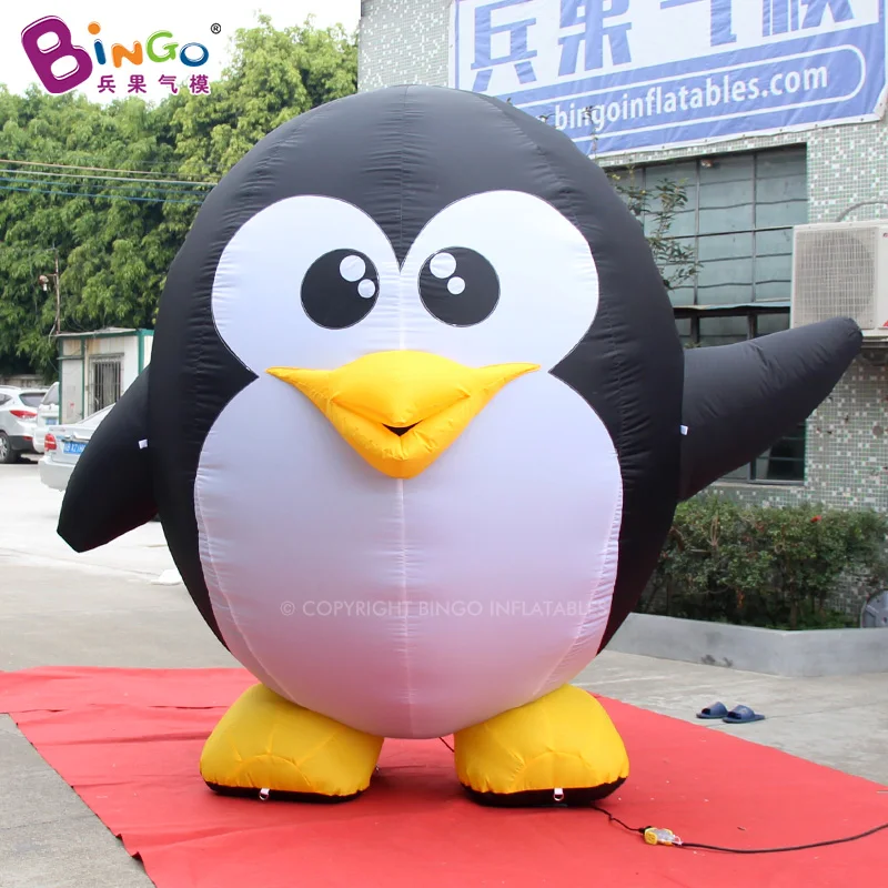 

Inflatable Cartoon Penguin Toys 2.9x2.2x2.5mH High Quality Available For Party Event Advertising BG-C0162