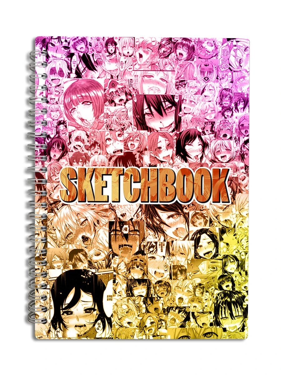 Cuaderno de bocetos A5 de 50 hojas para dibujar anime (Ahegao, Ahegao, ojos,  chica, manga, Atlón, Kawai, anime, manga, Kun) 84 en papelería, cuaderno de  notas de dibujo, libro de letras| | - AliExpress