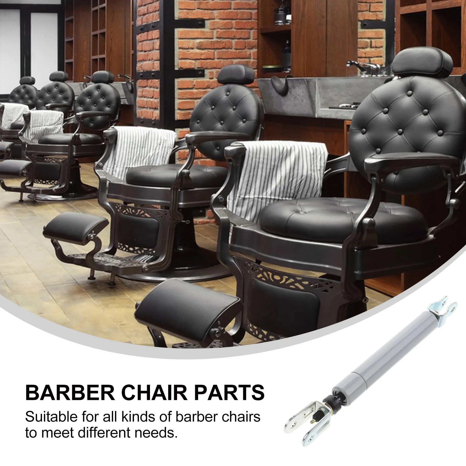 Heavy Duty Gas Spring Adjustable Chair Rod Salon Chair Parts Barber Air Bar Rocking Chairs Components Massage Relaxation