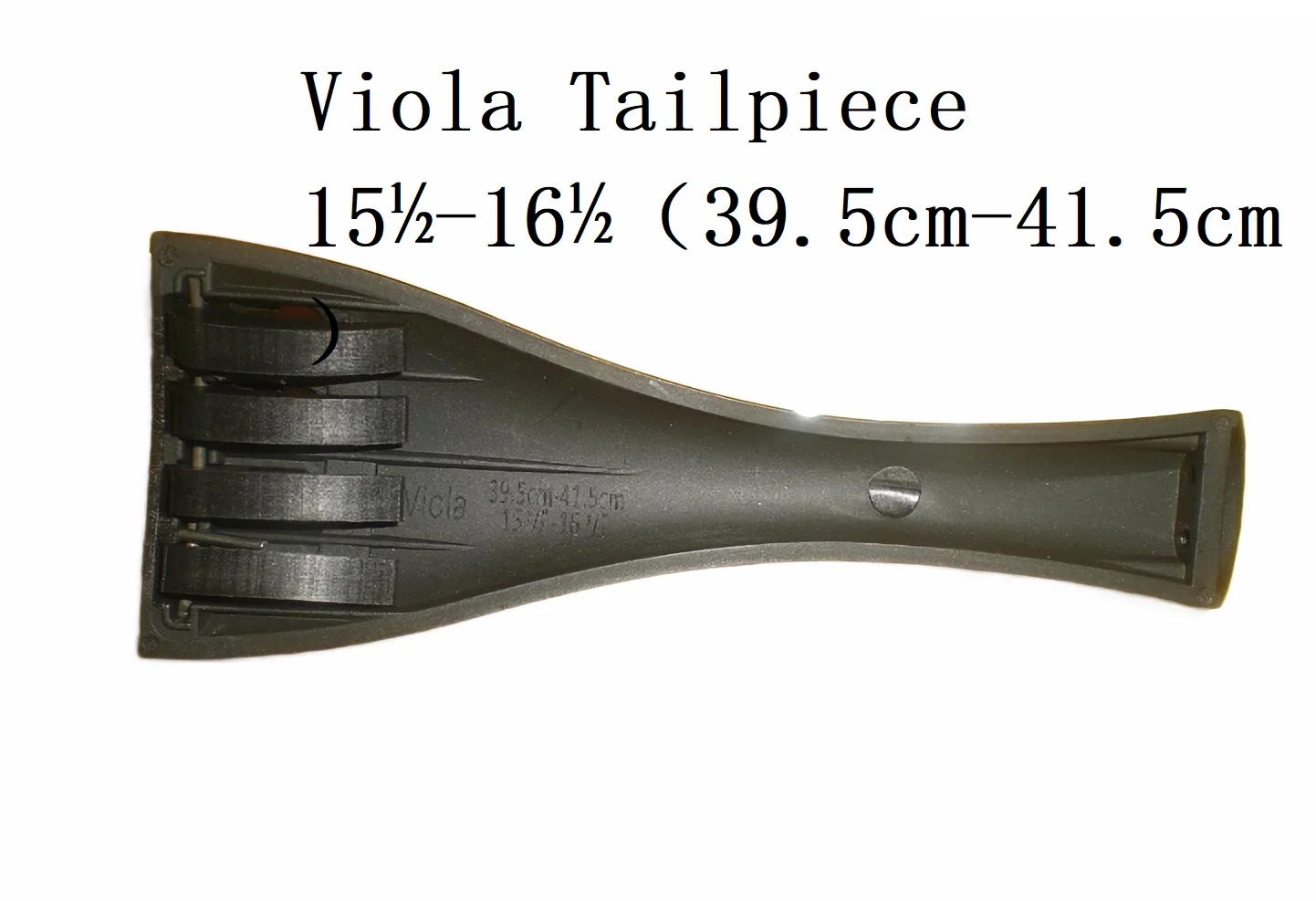 8개의 카본 파이버 비올라 테일피스(16인치용, 미세 조정기 포함)