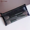 1PC Makeup Pouch Lipstick Makeup Brush Storage Bags Student Transparent Mesh Pencil Case Ins Travel Cosmetic Organizer For Women 4