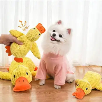 Plush Duck Dog Toy 5