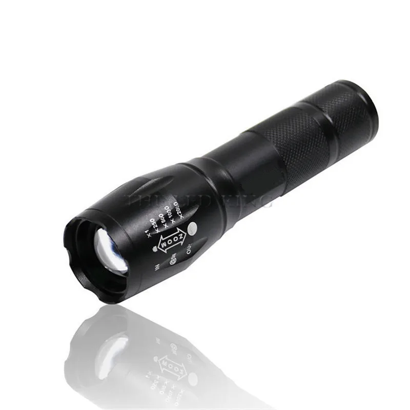 

led taschenlampe 7200LM 5-Mode linterna XM-L T6 V6 LED Flashlight Zoomable Focus Torche zaklamp hand Light by 18650 or 3*AAA