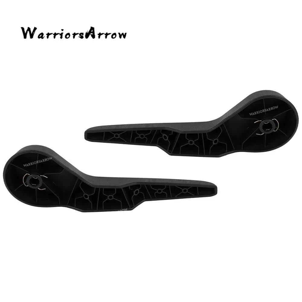 

WarriorsArrow Pair Front Left & Right Seat Adjust Handle Black For Jeep Compass Patriot 2010-2017 1RW94XDVAB 1RW95XDVAA