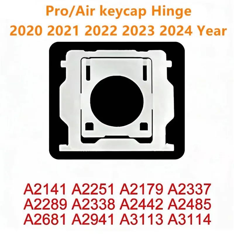 Letter Keycaps keys Hinge For Macbook Pro Air 13" 14" 16" A2141 A2337 A2338 A2442 A2485 A2681 A2941 A3113 A3114 A3240 A3241