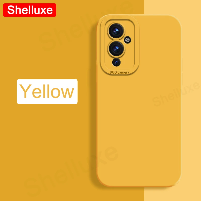 Square Liquid Silicone Soft Case for OnePlus - Shelluxe Series