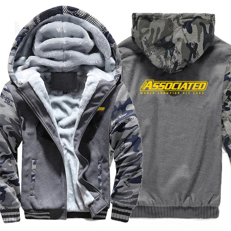 Team Associated Rc Hoodies Men Fashion Coat Pullover Fleece Liner Jacket Team Associated Rc Sweatshirts Hoody 5