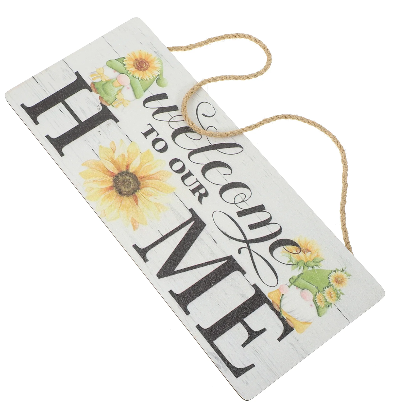 

Welcome Hanging Plaque Wooden Welcome Hanging Sign Hanging Porch Sign Home Decor
