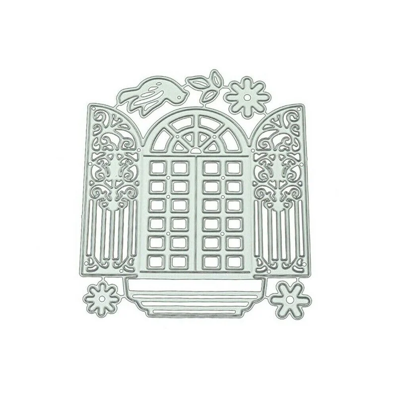 Windows Metal Cutting Dies Stencil DIY Scrapbooking Album Embossing Cards Craft Windows Metal Cutting Dies Stencil DIY Scrapbooking Album Embossing Cards Craft