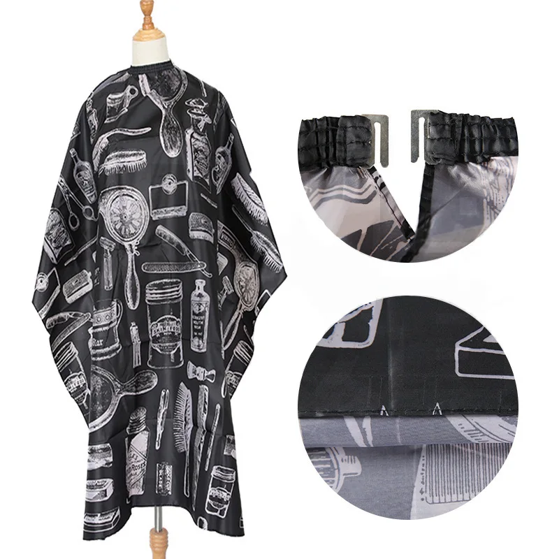 Products Pattern Cutting Hair Waterproof Cloth Salon Barber Cape Hairdressing Hairdresser Apron Haircut capes