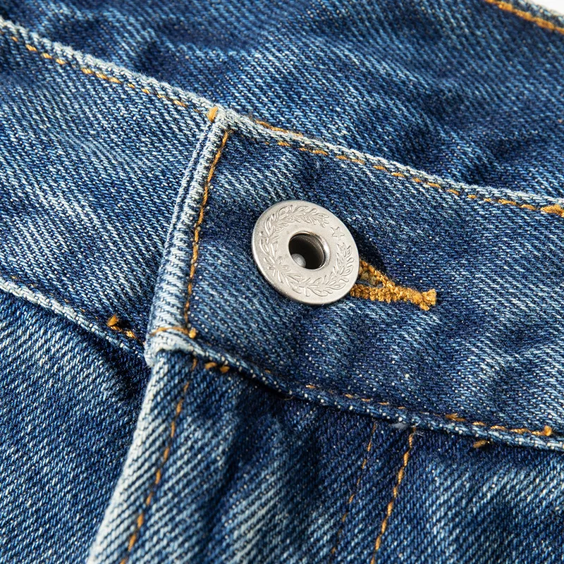 Good Quality Summer New Fashion Denim Shorts for Men Teens Comfortable Loose Casual Solid Color Zip Up Vintage Half Length Pants