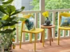 1/6 doll house model furniture accessories mini model Dining Chair（set of two chairs） 5