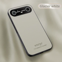 Custodia per telefono in pelle di lusso con telaio morbido e magnetico