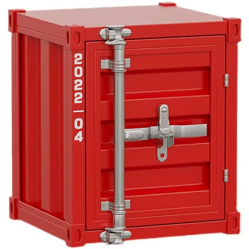 Industrial Wind Wrought Iron Locker Simple Mini Bedside Cabinet Small Cabinet Bedroom Personality Simple Creative Bedside Tables
