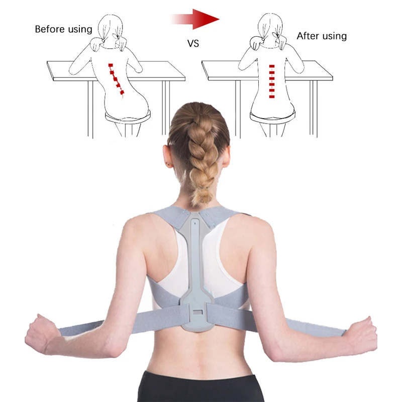Medical Posture Corrector Back Shoulder Support Corector Adjustable corretor de postura Lumbar Support Posture Correction