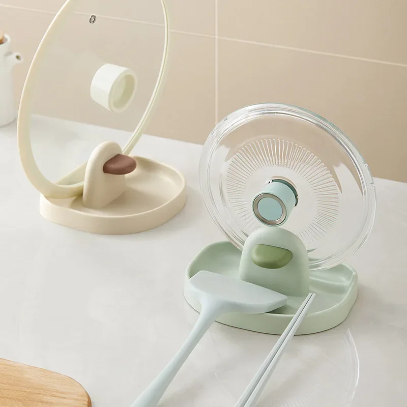 

Кухонные принадлежности, полка для крышек кастрюль, стеллаж для хранения, шпатель, креативный стеллаж для хранения крышек кастрюль, бытовой