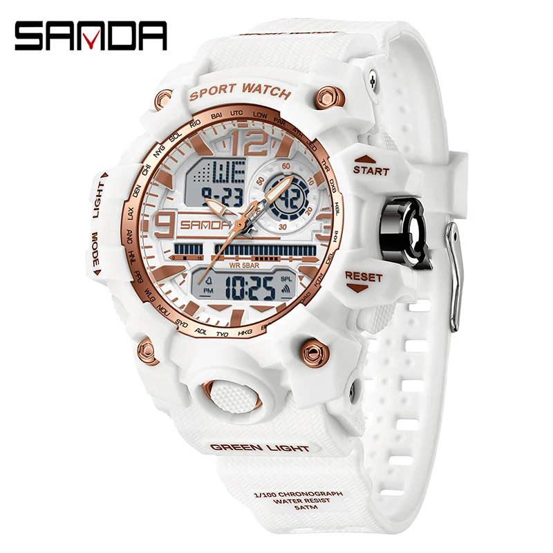 SANDA G Style Waterproof Digital Sport Watch