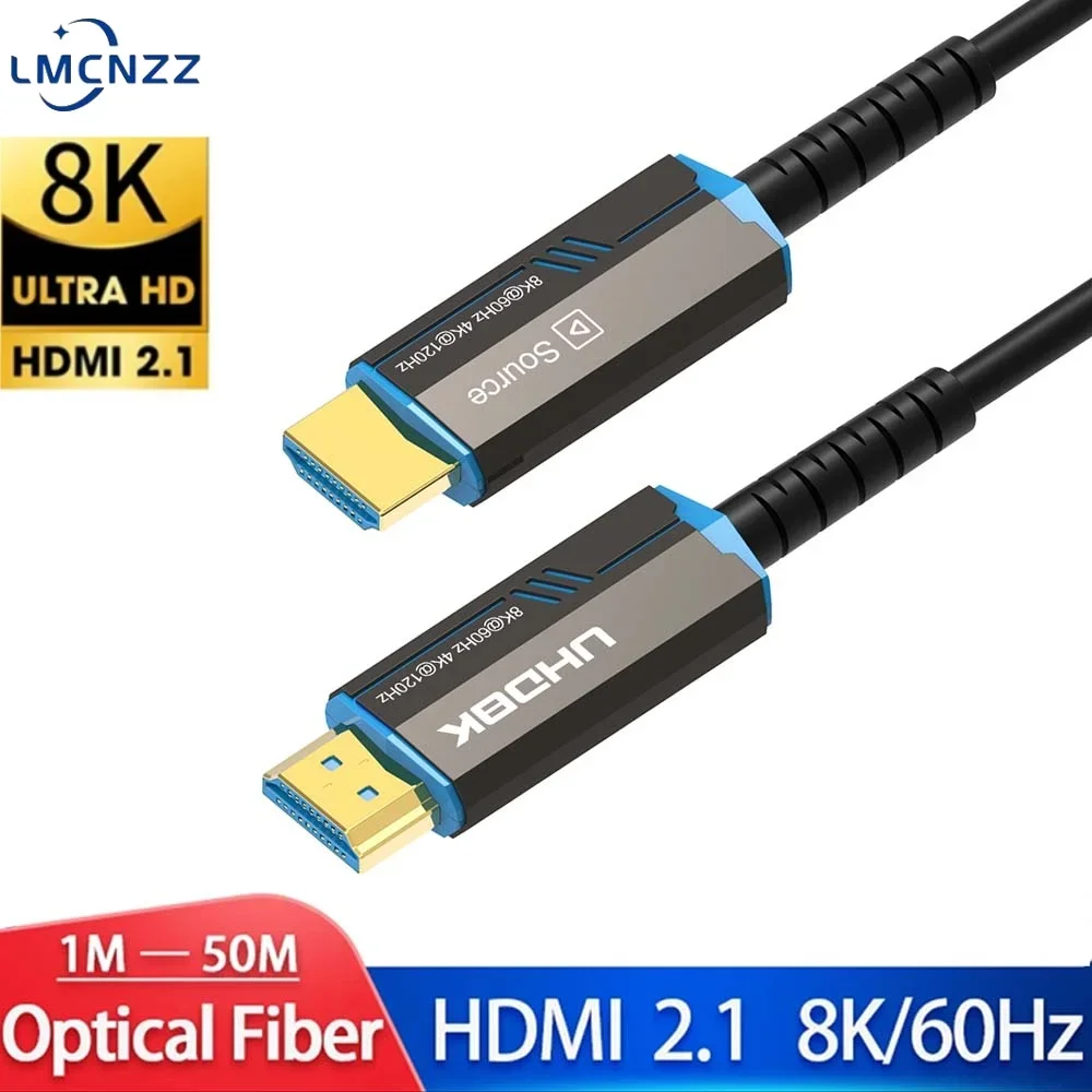 Ultra High-Speed 8K HDMI Optical Fiber Cable with HDR and eARC