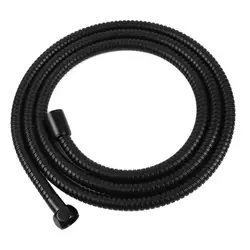 High - Pressure Water - Saving Shower Head with 5 Adjustable Modes & One - Touch Pause - Premium Handheld Shower Set (1.5m Black Hose)
