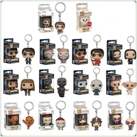 FUNKO Pocket Keychain Harry Potter Cartoon Anime Character Bag Car Pendant Classic Fashion Children's Christmas Gift Keychain 1