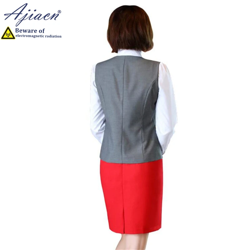 Anti Radiation Women Business Coat for Mobile Phone Computer WIFI Protection