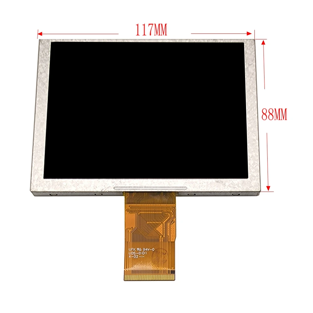 Tft Lcd Screen Display Monitor com Hdmi Vga e 2av Controle Driver Board Substituição At050tn22 Zj050na08c 640x480 5 - Imagem 6