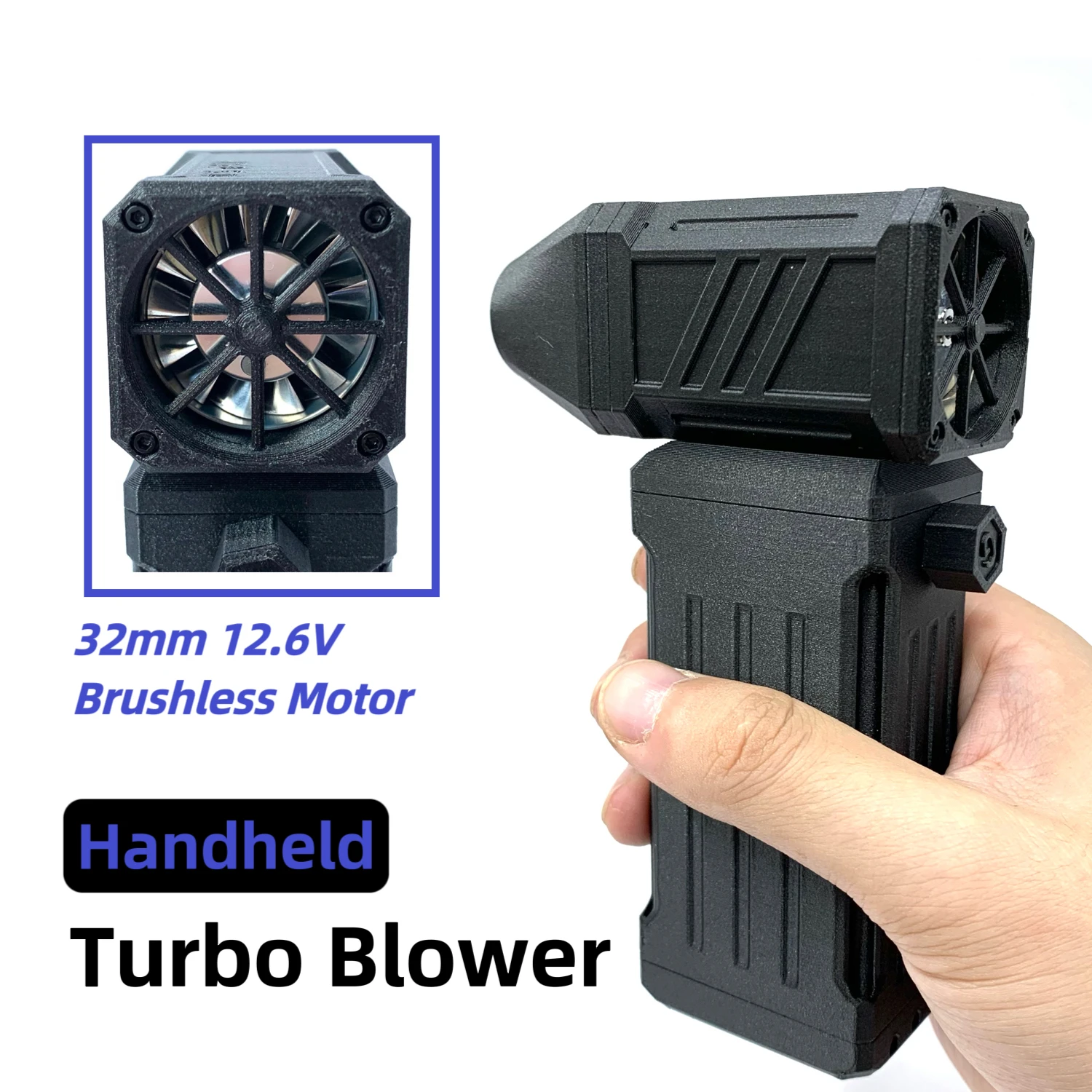 Portable handheld jet blower for drying car after washing, with 110k R