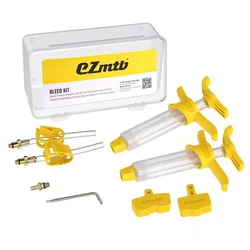 Hydraulic Disc Brake Bleed Kit for Bikes - Premium Repair Tools Set (Simple For SRAM)