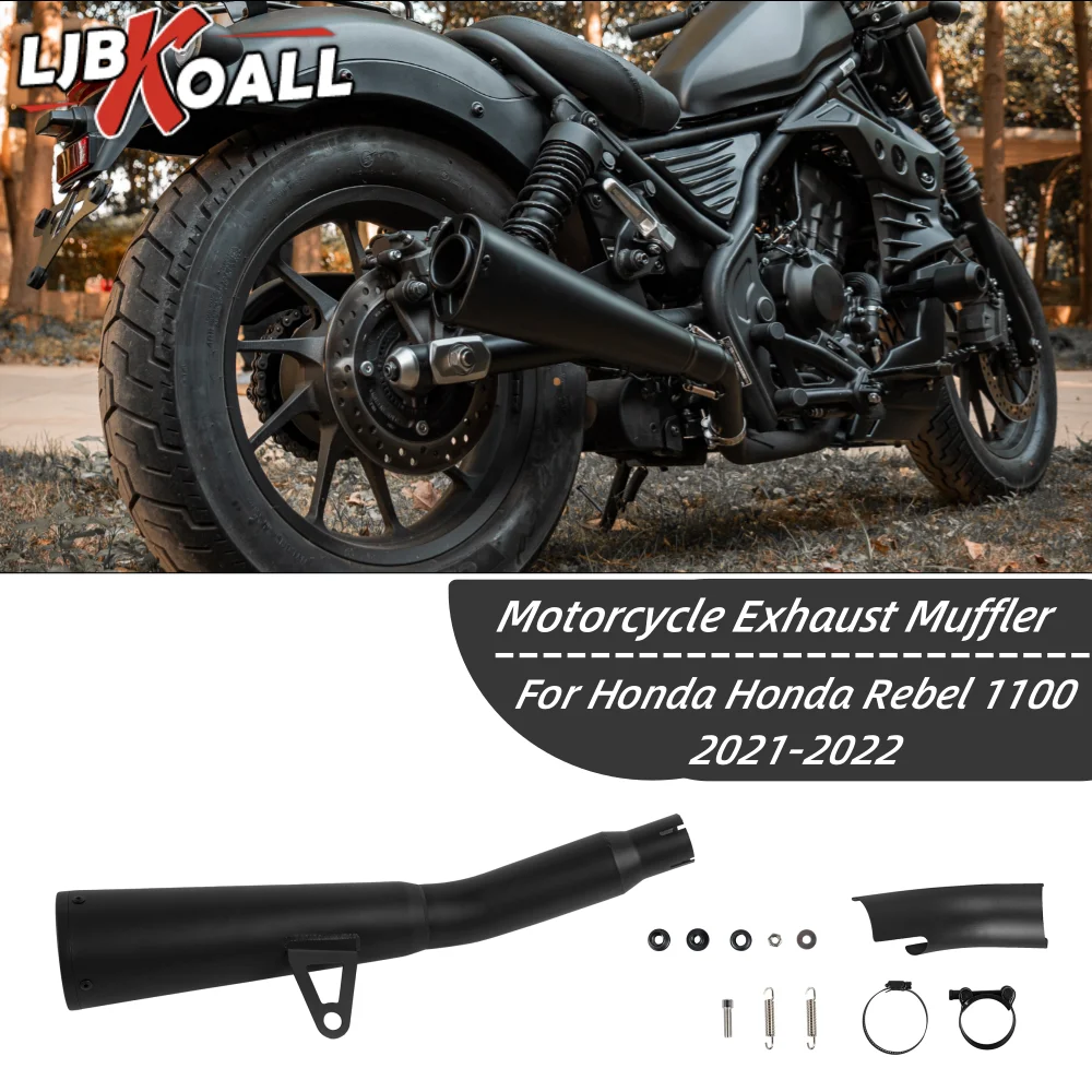 CM1100 CMX1100 Exhaust Muffler Motorcycle Silencer Pipe Modified Tail