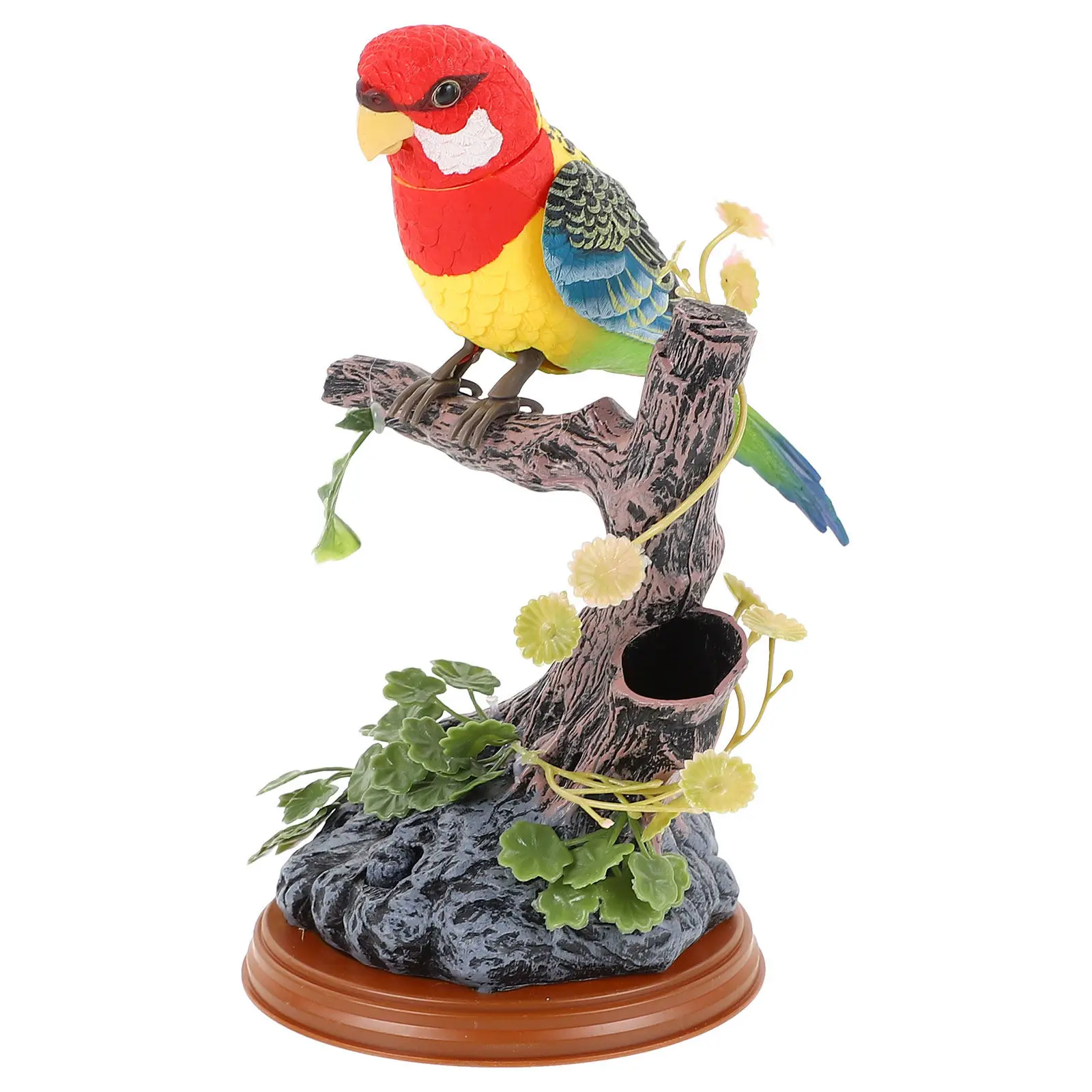 1 세트 녹음 가능 말하는 앵무새 재미있는 교육용 장난감 어린이 조기 학습 시뮬..