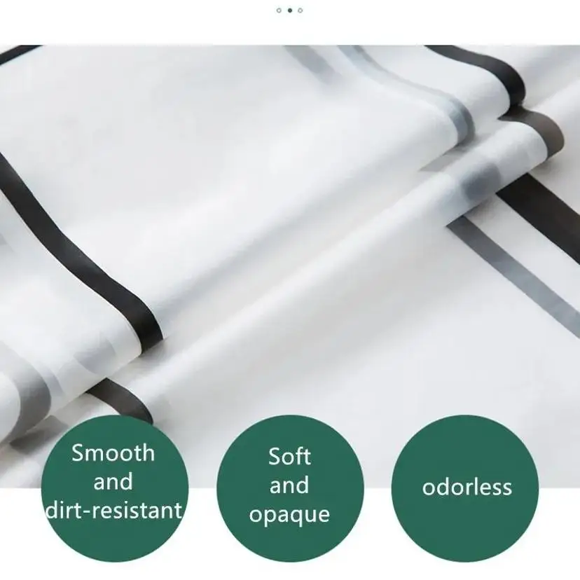 1 Pcs Waterproof Shower Curtain Bathroom Partition Shower Curtain Large Block PEVA Shower Curtain Door Curtain Curtain