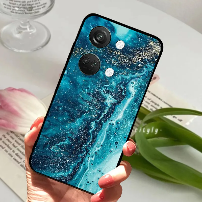 Marble Design Silicone Soft Protective Phone Case - Stylish and Durable Cover