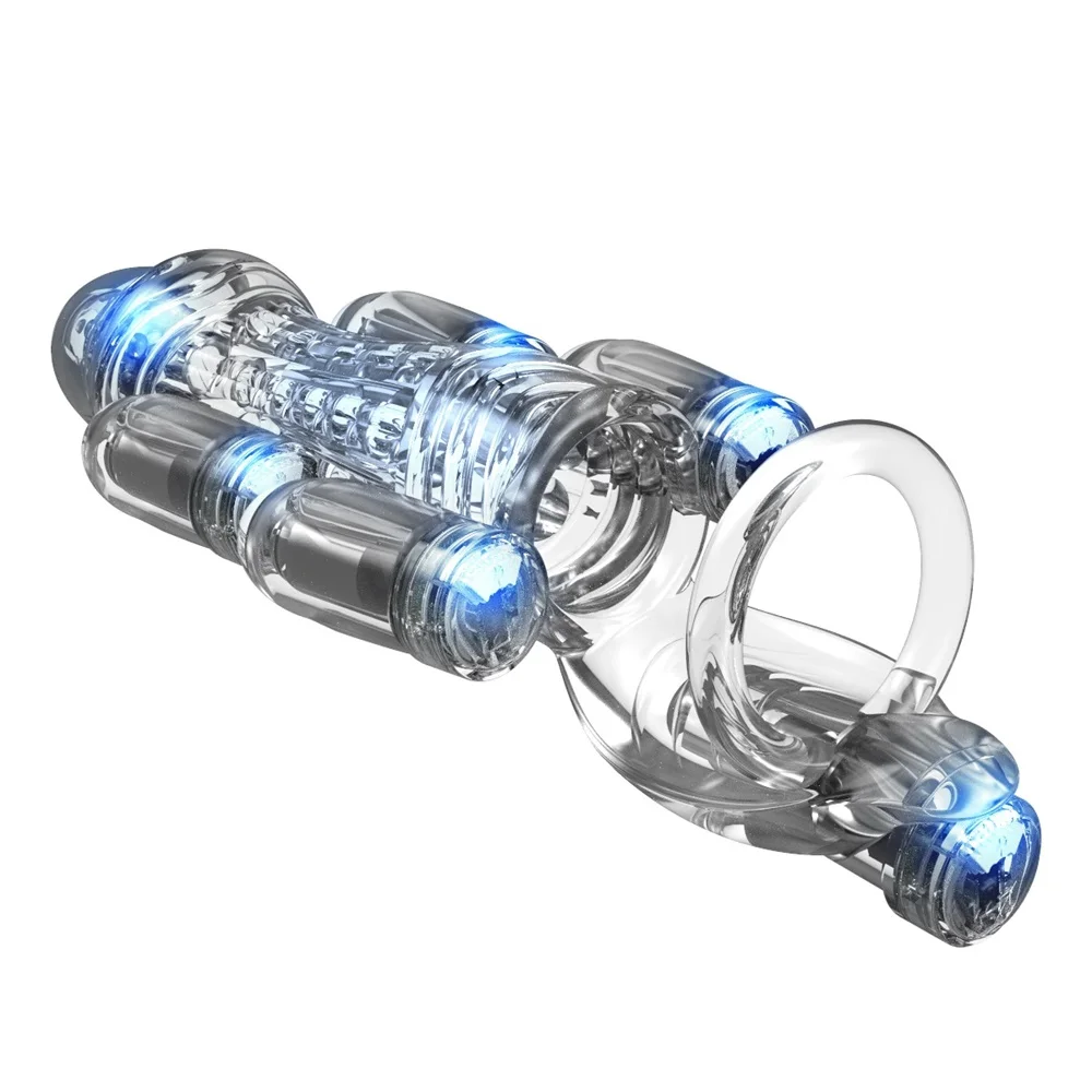 Vibrateur pour gland avec télécommande pour retarder éjaculation_voghion.com