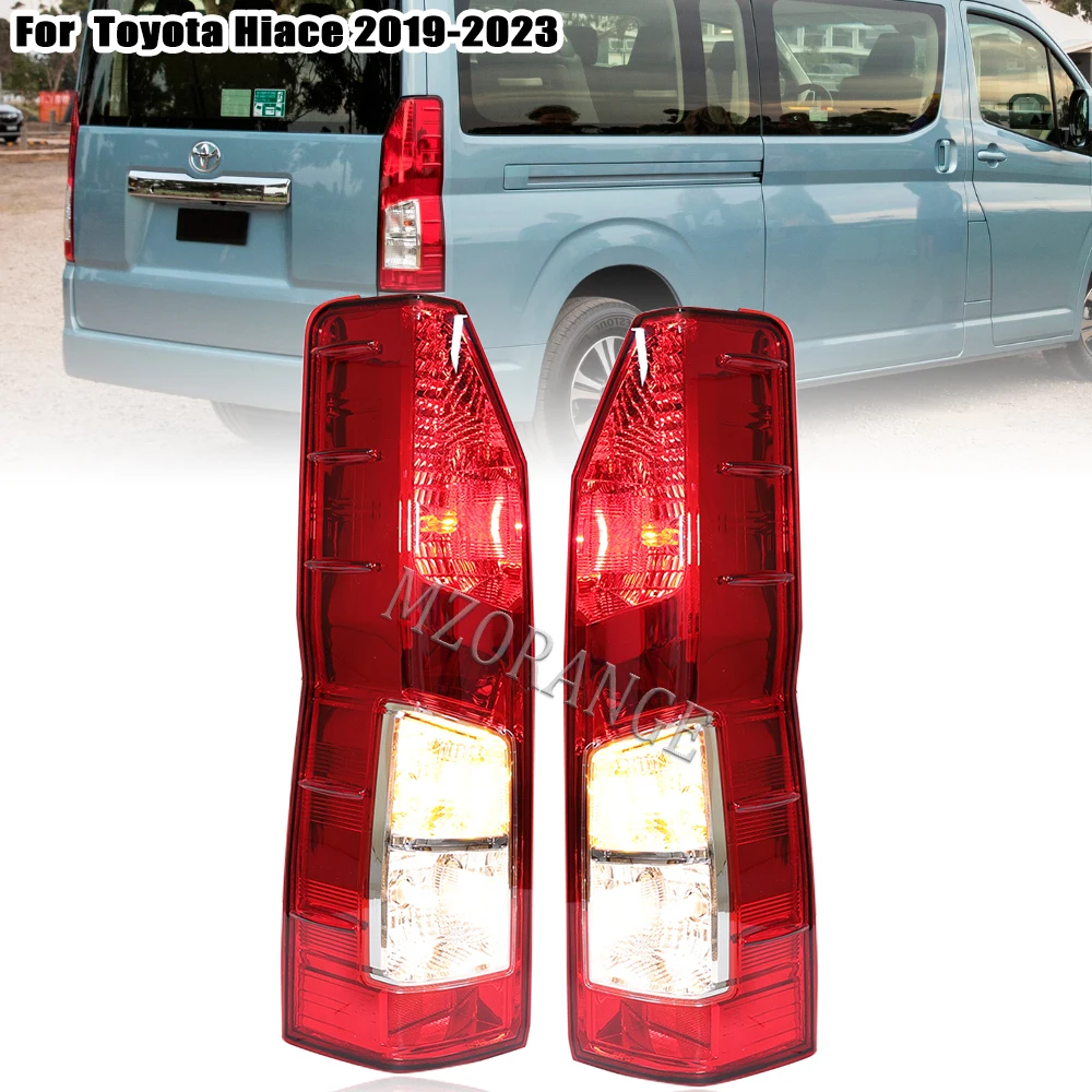 

Tail Lights for Toyota Hiace H300 H322 MK6 Commuter H219 Bus 2019-2023 Rear Light Driving Brake Reversing Turn Signal Lamp