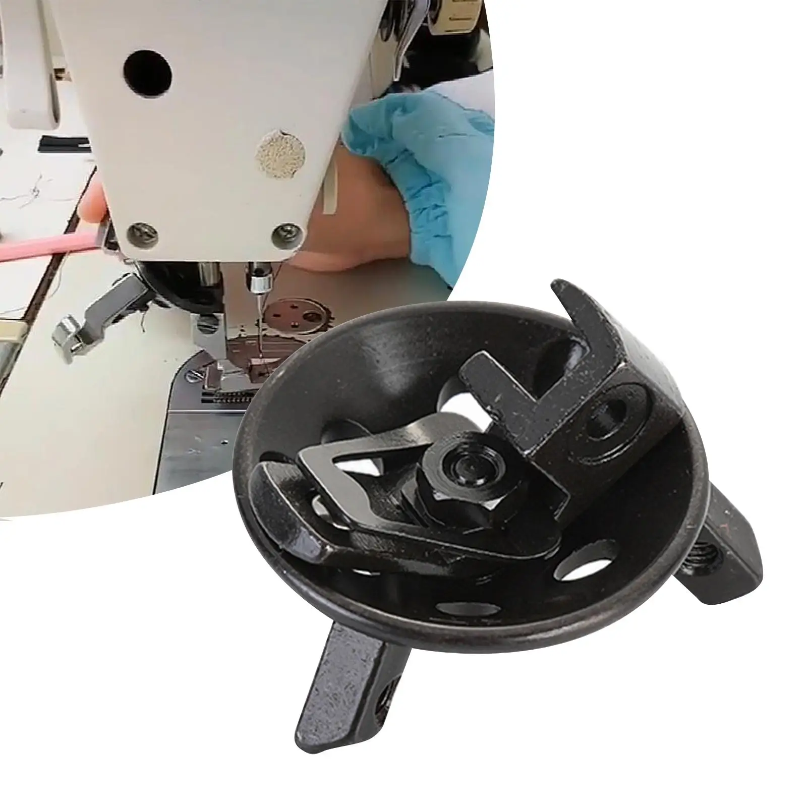 Rotate Roller Presser Foot Holder Quick Change Premium Triangle Presser Foot Bracket for Sewing Machine Roller Presser Foot 5