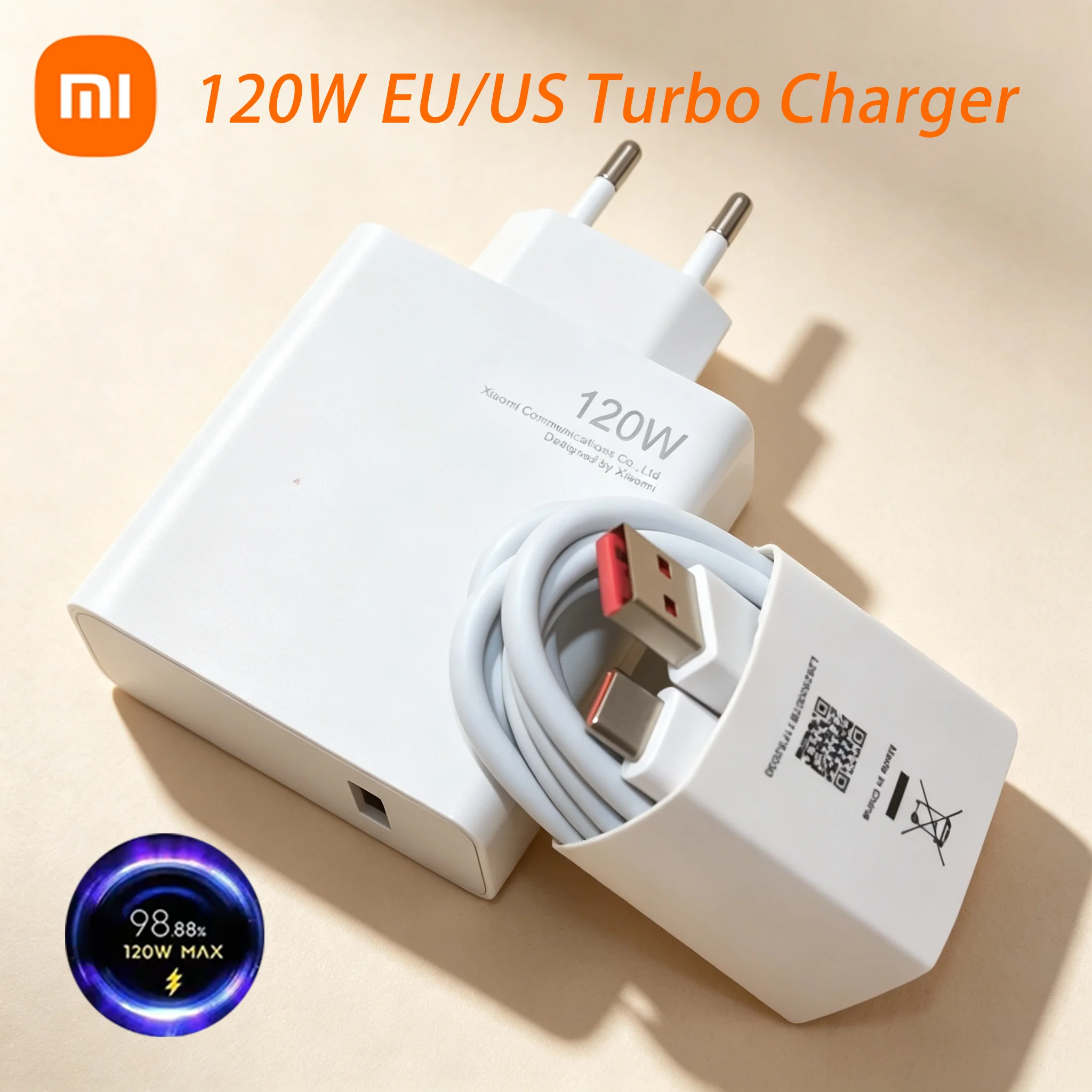 Xiaomi 120W Hypercharge Fast Charging Charger Adapter