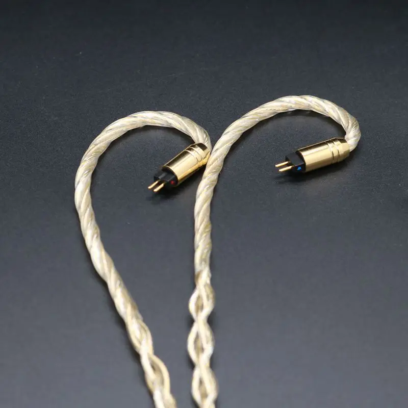 大特価!!】NICEHCK pdking パラジウム OCC 4.4バランスケーブル グレー