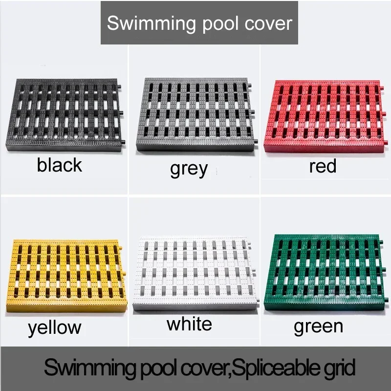 ABS Resin Spliceable Sewer Drainage Grid Anti Slip Manhole Cover Plate GratesSuitable For Swimming Pool Bathroom