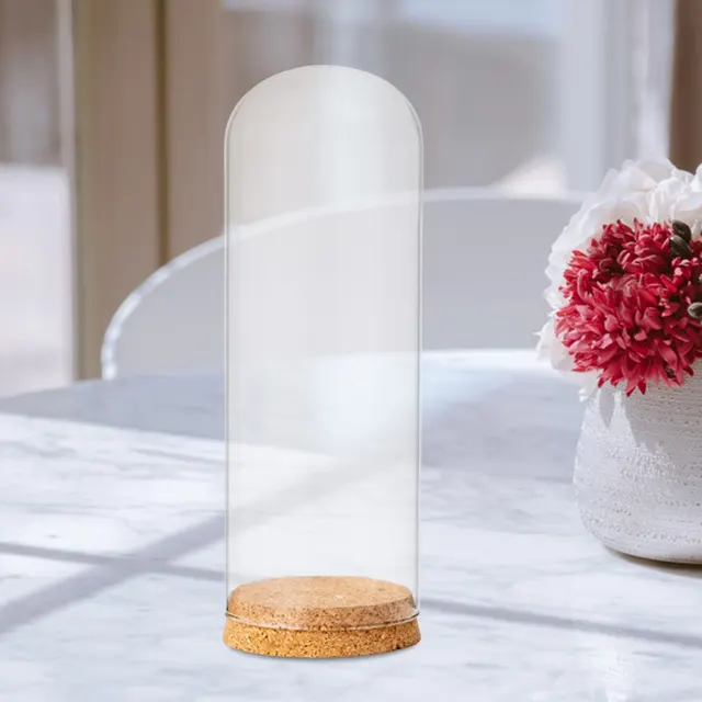 Campana Decorativa Trasparente Per Regali Di Denaro - Cupola Con Fiori Secchi Per Matrimoni E Compleanni - Foto 4