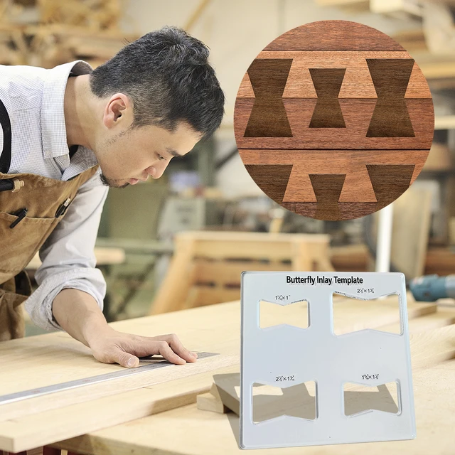 3pcs Professional Woodworking Templates Router Stencils For Wood