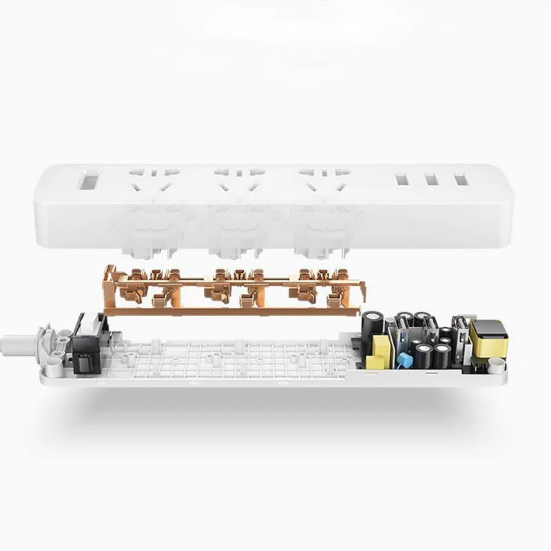 Xiaomi Smart Home Electronic Power Strip Socket Fast Charging 3 USB with 3 Sockets Standard Plug Smart Plug