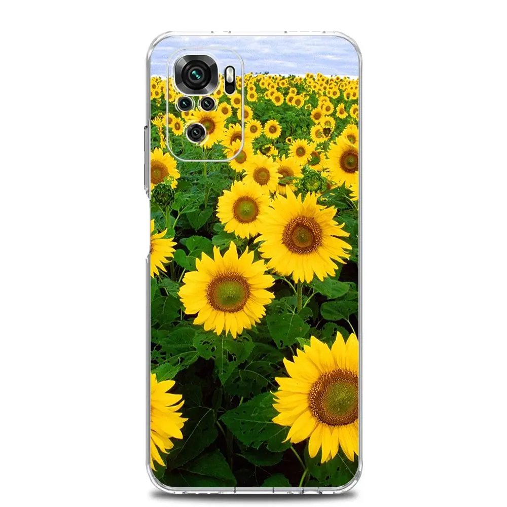 Sunflower Summer TPU Phone Case Cover