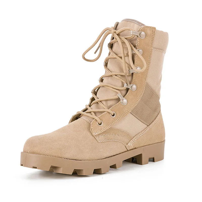 High-Top Panama Military Desert Boots Army Green Outdoor Hiking Camouflage Combat Outdoor Military and Tactical Boots 1