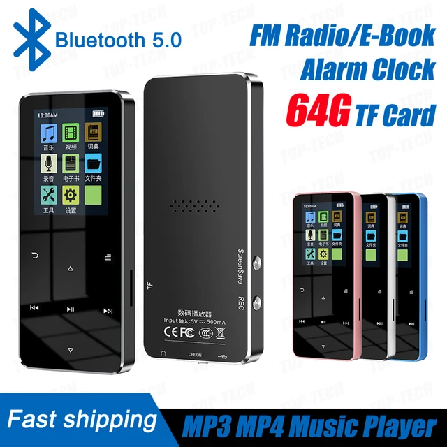 Reproductor MP3 Con Pantalla Soporta Hasta 16GB + RADIO FM
