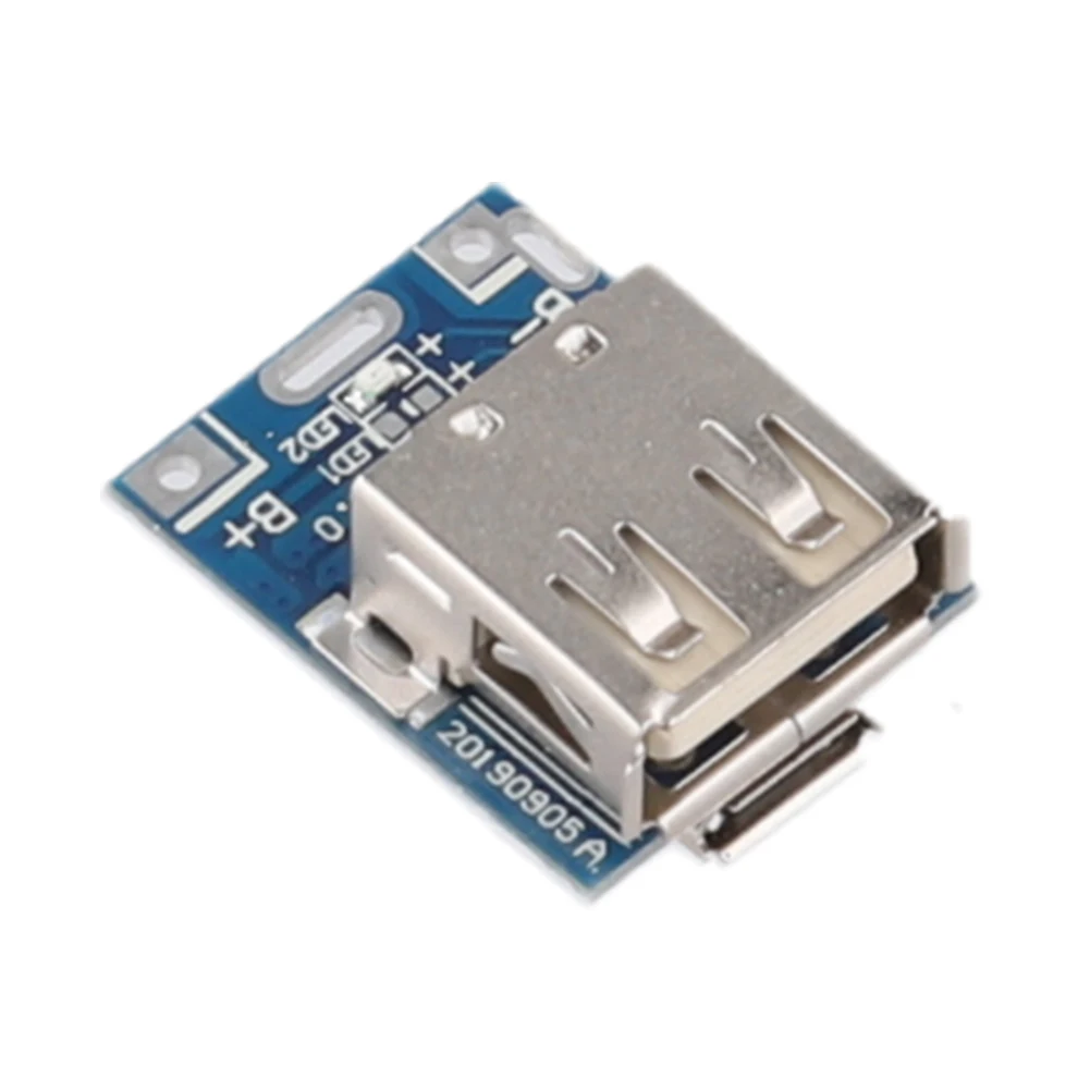 Płytka zabezpieczająca ładowanie baterii litowej 134N3P, precyzyjny konwerter podwyższający napięcie (boost converter), moduł zasilania 5V1A, wyświetlacz LED