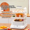Electric Steamer Household Integrated Multifunctional Steamer With Large Capacity And Timed Three Layer Steam Pot Electric Steam 2